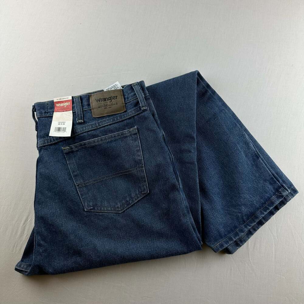 Wrangler Men's Authentics Classic Relaxed Fit Jean 40x34